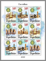 TOGO 2023 MNH Chess Schach M/S – OFFICIAL ISSUE – DHQ2409 - Echecs