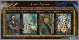 SIERRA LEONE 2023 MNH Paul Cezanne Paintings Gemälde M/S – OFFICIAL ISSUE – DHQ2409 - Otros & Sin Clasificación