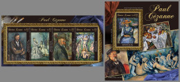 SIERRA LEONE 2023 MNH Paul Cezanne Paintings Gemälde M/S+S/S – OFFICIAL ISSUE – DHQ2409 - Otros & Sin Clasificación