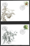 UKRAINE. N°1264-7 De 2016 Sur 4 Enveloppes 1er Jour. Légumes. - Legumbres