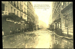 PARIS - La Crue De La SEINE 1910 - 84 : La Rue Saint Dominique - Inondations