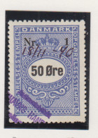 Denemarken Fiskale Zegel Cat. J.Barefoot Opgorelses(Debit Note) 30 - Steuermarken