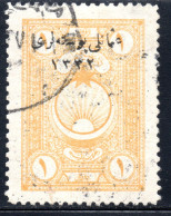 2529. TURKEY IN ASIA SC.50b 1 P. 1332 INSTEAD OF 1337 - 1920-21 Anatolia