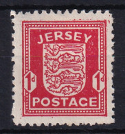 Jersey: 1941/43   Arms   SG2   1d    MH - Jersey