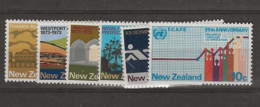 1973 MNH New Zealand, Mi 597-602 Postfris** - Neufs