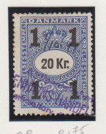 Denemarken Fiskale Zegel Cat. J.Barefoot Opgorelses(Debit Note) 98 - Fiscaux