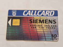 IRELAND-(IE-EIR-A-0013D)-Siemens-120 Years(16)-(10units)-(1.1.94)-used Card+1card Prepiad Free - Ierland
