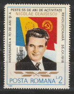 1988 - Président N.Ceausescu Mi No 4428  MNH - Neufs