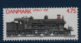 DANMARK, Danemark, **, Yv 1002, Mi 999, SG 952, Locomotive à Vapeur Classe P, 1907, - Neufs