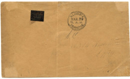 ETATS UNIS - BLOOD'S CITY DESPATCH 1C SUR LETTRE LOCALE - Lettres & Documents