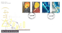 1991 Scientific Awards (2) Unaddressed FDC Tt - 1991-2000 Em. Décimales