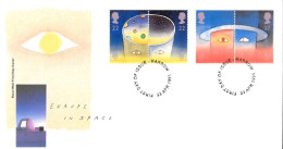 1991 Space Unaddressed FDC Tt - 1991-00 Ediciones Decimales