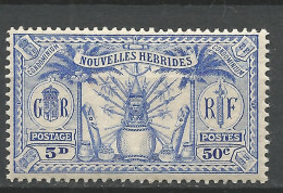NOUVELLES-HEBRIDES N° 86 NEUF*  TRACE DE CHARNIERE / Hinge / MH - Unused Stamps