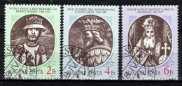 Hongrie 1988 Mi 3956-8 (Yv 3157-9), Obliteré, - Usati