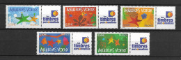 France Personnalisés Nos :3722A/3726A , Neufs , ** , Sans Charniere , Ttb . - Unused Stamps