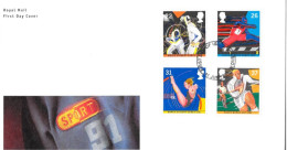 1991 Sports Unaddressed FDC Tt - 1991-2000 Em. Décimales