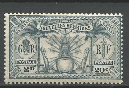 NOUVELLES-HEBRIDES N° 85 NEUF**  SANS CHARNIERE NI TRACE / Hingeless / MNH - Nuovi