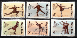 Hongrie 1988 Mi 3946-51 (Yv 3150-5), Obliteré, - Gebraucht