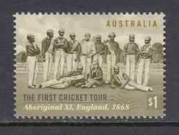 2018 Australia Aboriginal Cricket Team Complete Set Of 1 MNH - Mint Stamps