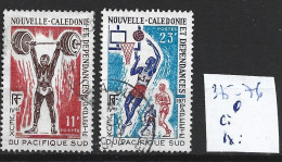 NOUVELLE-CALEDONIE 375-76 Oblitérés Côte 3.90 € - Oblitérés