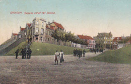 256628IJmuiden, Opgang Vanaf Het Station-1923(zie Hoeken) - IJmuiden