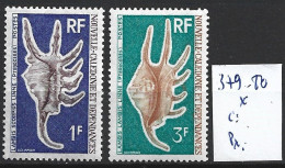 NOUVELLE-CALEDONIE 379-80 * Côte 6.40 € - Unused Stamps