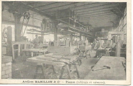 Bruxelles  Atelier Mahillon Pianos  Chaussee  De Mons - Straßenhandel Und Kleingewerbe