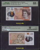UK, England, Bank Of England £10 Pounds, (2017), Polymer, AA01 Prefix, PMG68 - 10 Pounds