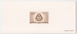 National Grand Lodge, Masonic Lodge, Freemasonry, Deluxe Proof Sheet MNH SUPERB CONDITION - Freimaurerei