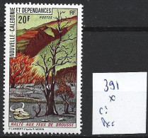 NOUVELLE-CALEDONIE 391 * Côte 3.20 € - Unused Stamps