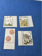 India 1980 Michel 809-12 UNIDO Generalkonferenz MNH - Unused Stamps