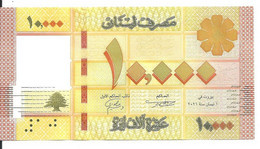 LIBAN 10000 LIVRES 2021 UNC P 92 C - Líbano