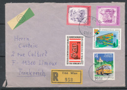 Autriche 1973, 1975, 1982, 1983  Lettre Ayant Circulé - Storia Postale