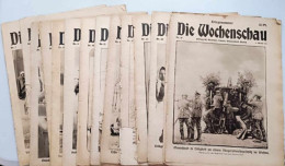 Livre - Revue - Lot De 13 Journaux Die Wochenschau Du N°2 Au N°41 - Altri & Non Classificati