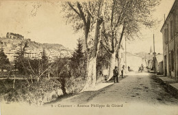 CPA CADENET (Vaucluse) - Avenue Philippe De Girard - Cadenet