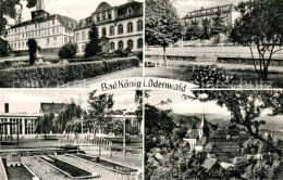 73698057 Bad Koenig Odenwald Schloss Kurgarten Sanatorium Kurgarten Ortsansicht  - Bad König