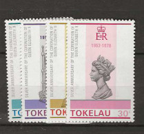1978 MNH Tokelau Mi 54-57 Postfris** - Tokelau