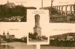 73698025 Rochlitz Sachsen Friedrich-August-Turm Schloss Rochsburg Goehrener Brue - Rochlitz