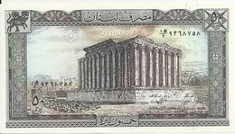 LIBAN 50 LIVRES 1988 UNC P 65 D - Liban