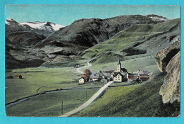 * Realp (Uri - Suisse - Schweiz) * (Serie 505 - 7) Realp Und Furkastrasse, Couleur, Panorama, Vue Générale - Realp