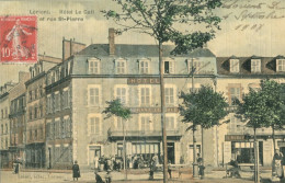 56 LORIENT - Hotel Le Gall Et Rue Saint Pierre - Couelur Toilée   - TTB - Lorient