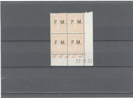COINS DATÉS - F M -N°6 -SEMEUSE LIGNÉE 50c -ROUGE PALE  N** - ....-1929