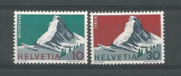 Switzerland 1965 Mountains Y.T. 753/754  ** - Neufs