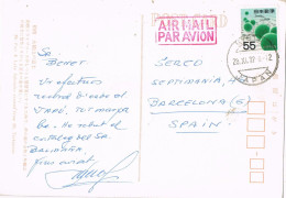 54214. Postal Aerea KYOTO (Japon) 1972. Vista Monte FUJI, Fujiyama - Briefe U. Dokumente