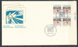 Canada  1980 FDC Noël  Non Circulé - 1971-1980