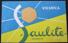 HOTEL DECAL INN HOUSE VIESNICA SAULITE LATVIA LATVIJA USSR RUSSIA LUGGAGE LABEL ETIQUETTE AUFKLEBER DECAL STICKER - Adesivi Di Alberghi