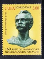 2013 Cuba Jose Marti  Complete Set Of 1 MNH - Unused Stamps