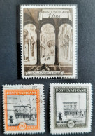 Vaticaanstad 1933 Mi #24 -#25* En #149* - Oblitérés