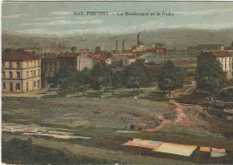 LOIRE : Firminy, Le Boulevard Et Le Puits - Firminy