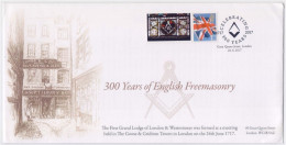 English Freemasonry, 1st Grand Lodge Of London, Masonic, True Masonic, Limited Issue Only 500 Covers Made FDC 2017 - Freimaurerei